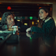 Ian McShane as Mr. Wednesday and Ashley Reyes as Cordelia in American Gods Season 3
